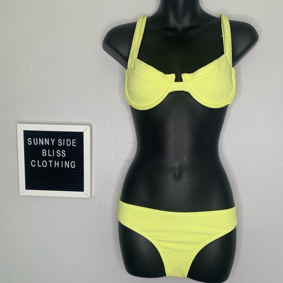 Yellow Bikini Set Size Small - Picture 1 of 9